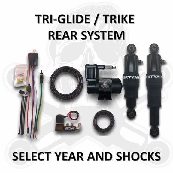 DIRTY AIR Rear Air System for Harley Trike RG3 Road Glide (2025-earlier)