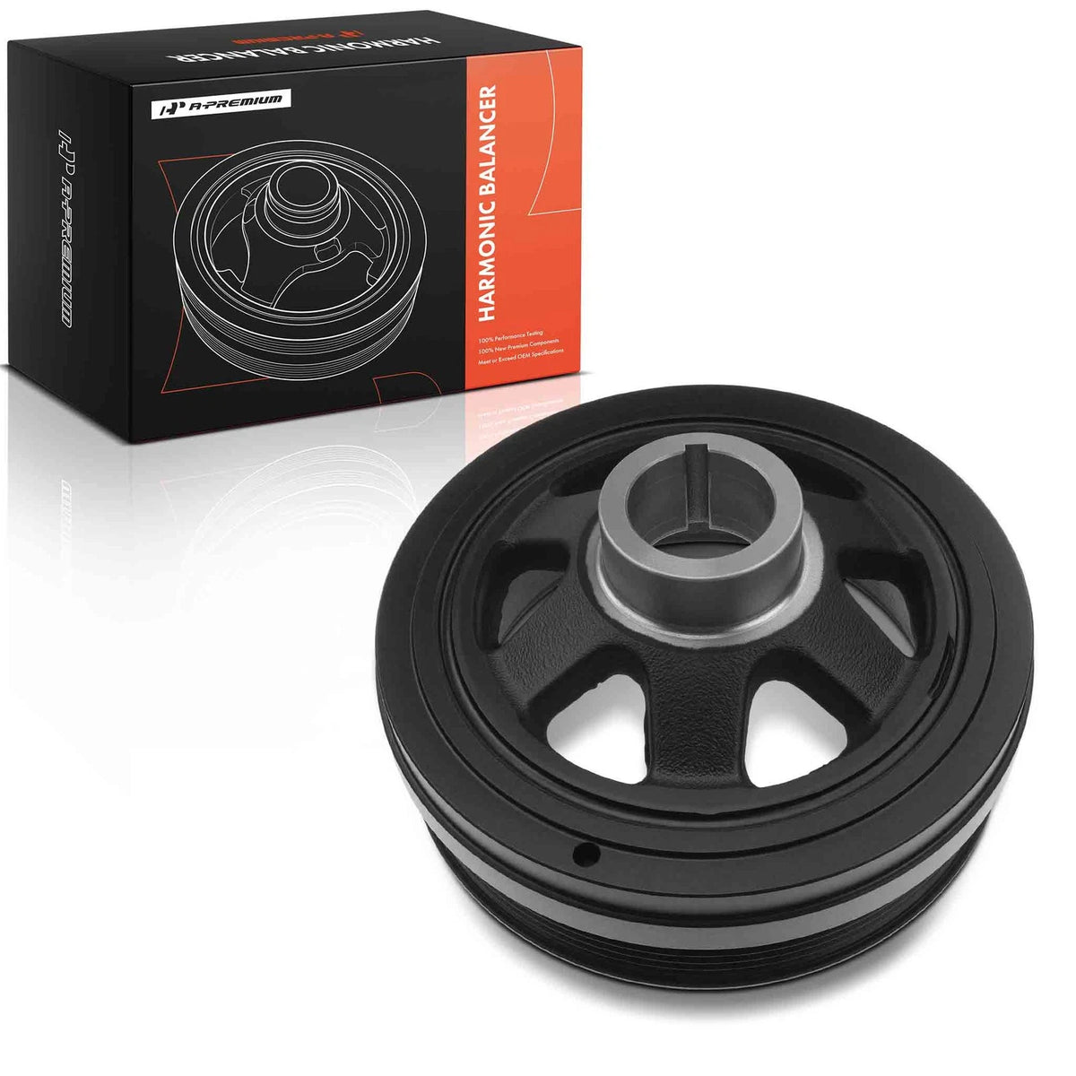 Engine Harmonic Balancer for Mercedes-Benz C230 C250 C280 C300 E280 (2000–2015) 2720300003, 2720300903