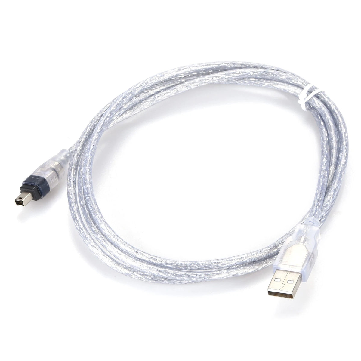 4-Pin to USB Male to Firewire IEEE 1394 Data Transfer Cable