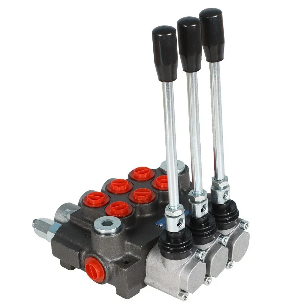 3X Hydraulic Directional Control Valve for Universal Applications (13GPM)