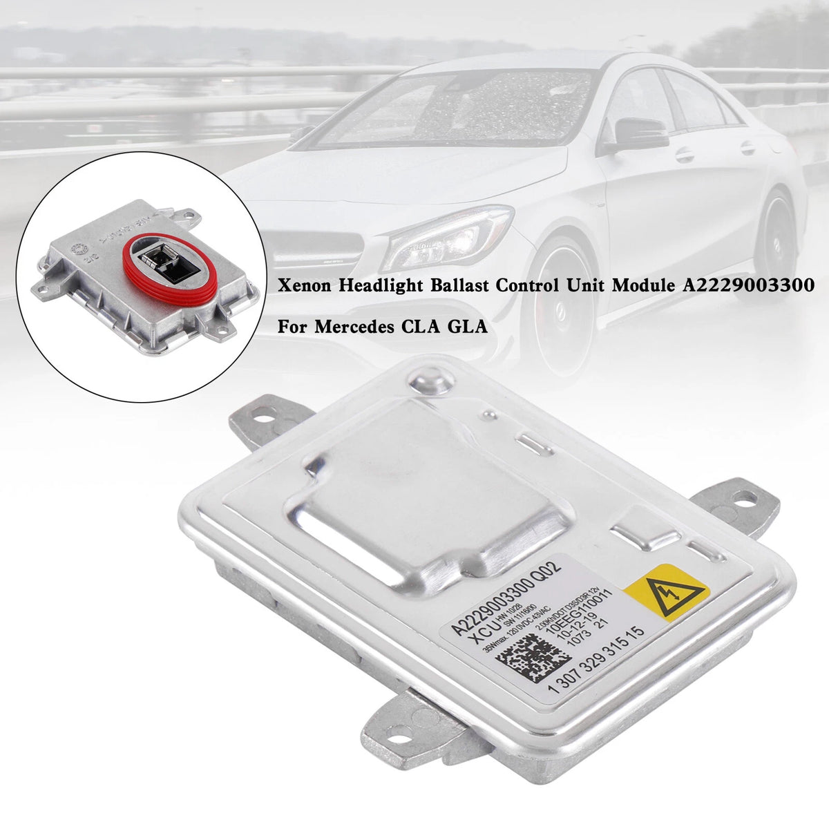 Xenon Headlight Ballast Control Unit A2229003300 for Mercedes CLA GLA (2013–2020)