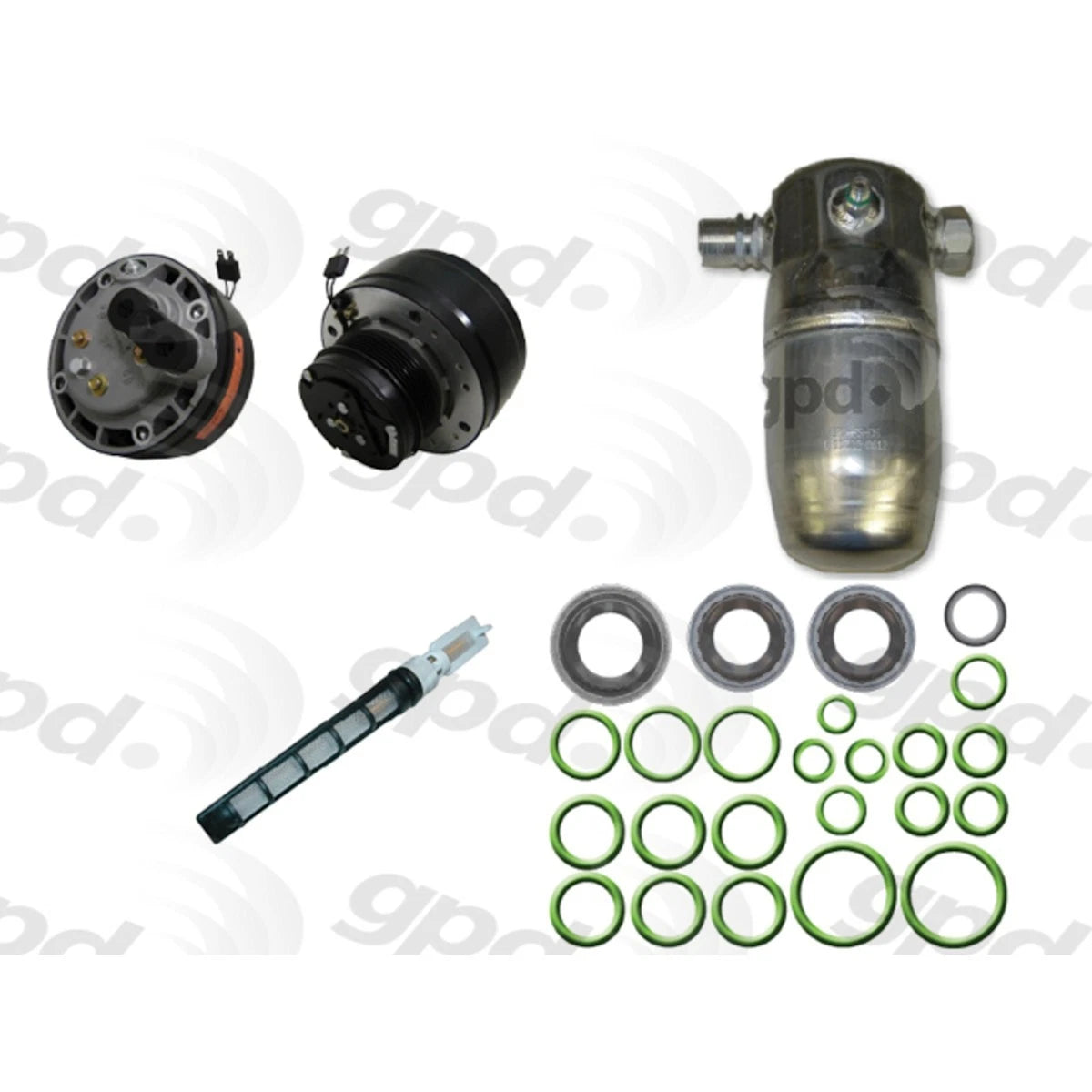 A/C Compressor with Clutch for Chevy Suburban GMC C1500 C2500 (1992) 9611665