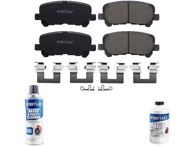 Brake Pad Set Rear for Acura MDX (2007–2013) 42249NZWS