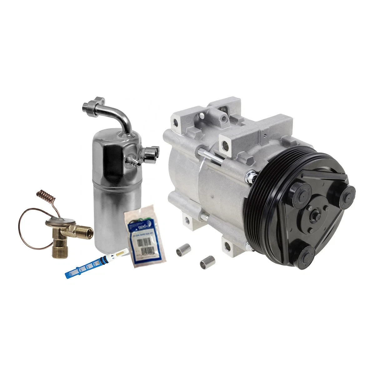 A/C Compressor Kit for Ford Explorer, Ranger, Mazda B3000, B4000 (2002–2011) - 16804041, 6511449, 58132