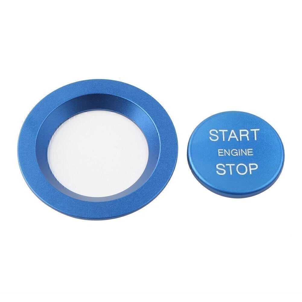 Keyless Engine Push Start Button w/ Ring for Land Rover & Jaguar