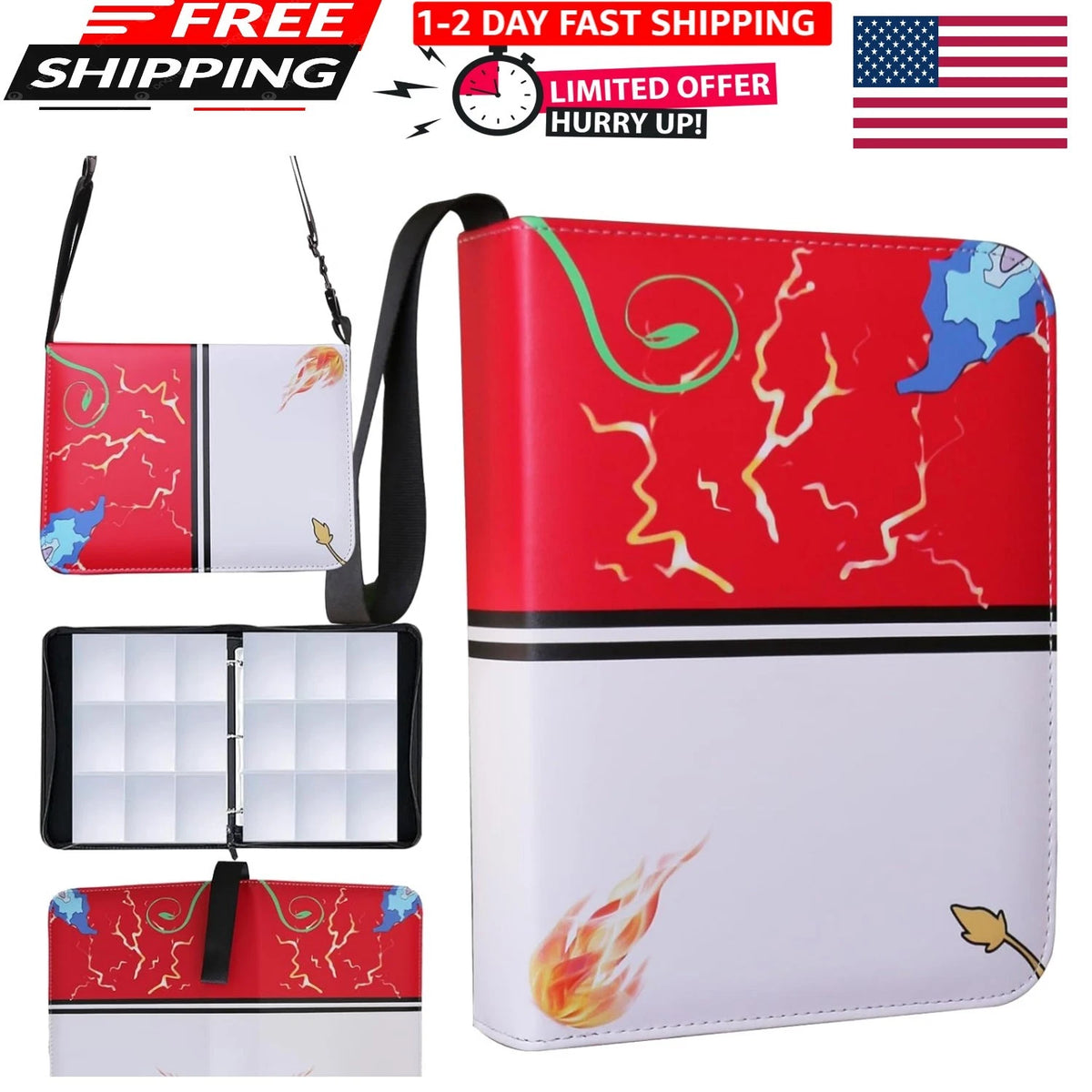 900 Pocket Trading Card Binder for Universal Use (No Specific Years)