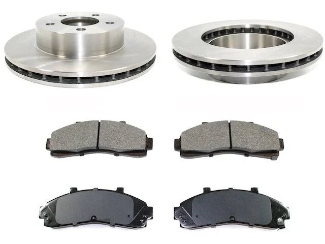 Front Brake Pad and Rotor Kit for Mazda B4000 (1998–2002) BP869YF