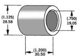 3/4" Axle Spacer for (339285)