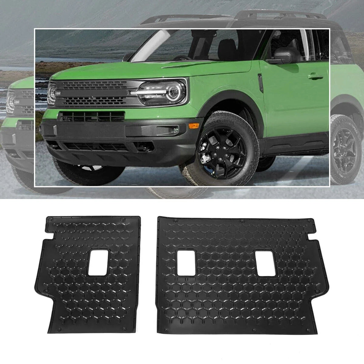 Rear Seat Back Mat Backrest Protector for Ford Bronco Sport (2021–2024) M1PZ7860032AA