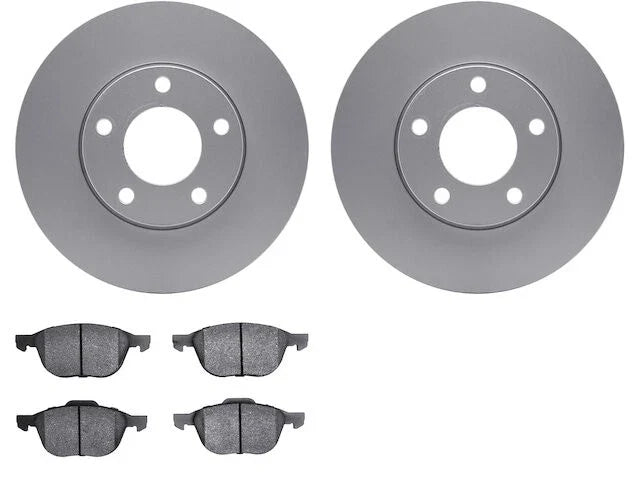 Front Brake Pad and Rotor Kit for Mazda 3 Sport (2010–2013) RX727SQ