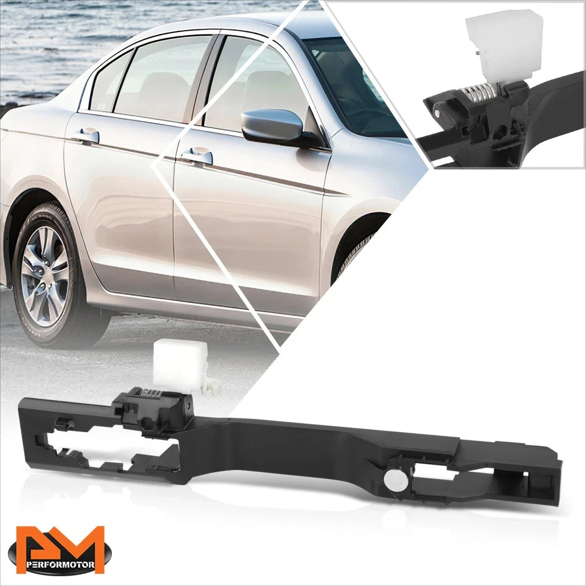 Exterior Outer Door Handle for Honda Accord Sedan (2008–2012)