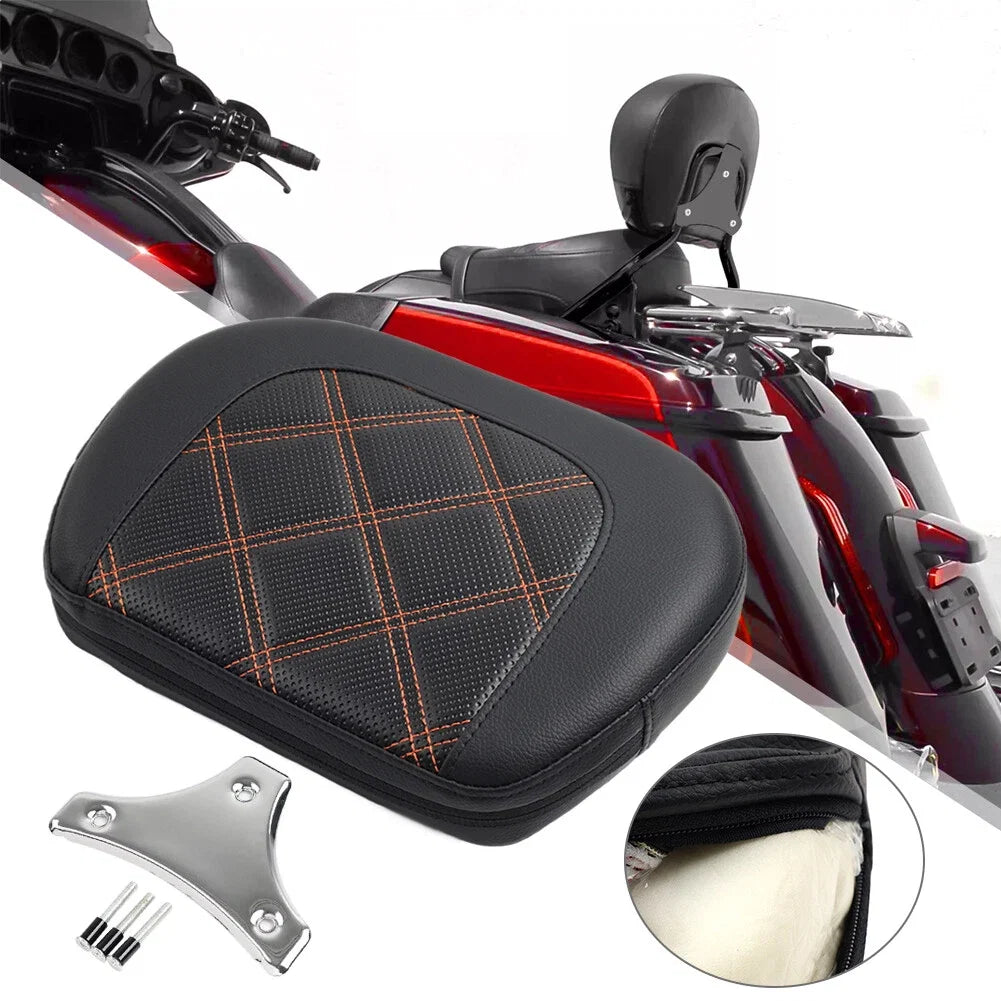Sissy Bar Backrest Pad for Harley Street Glide (Fitment 2014–2023)
