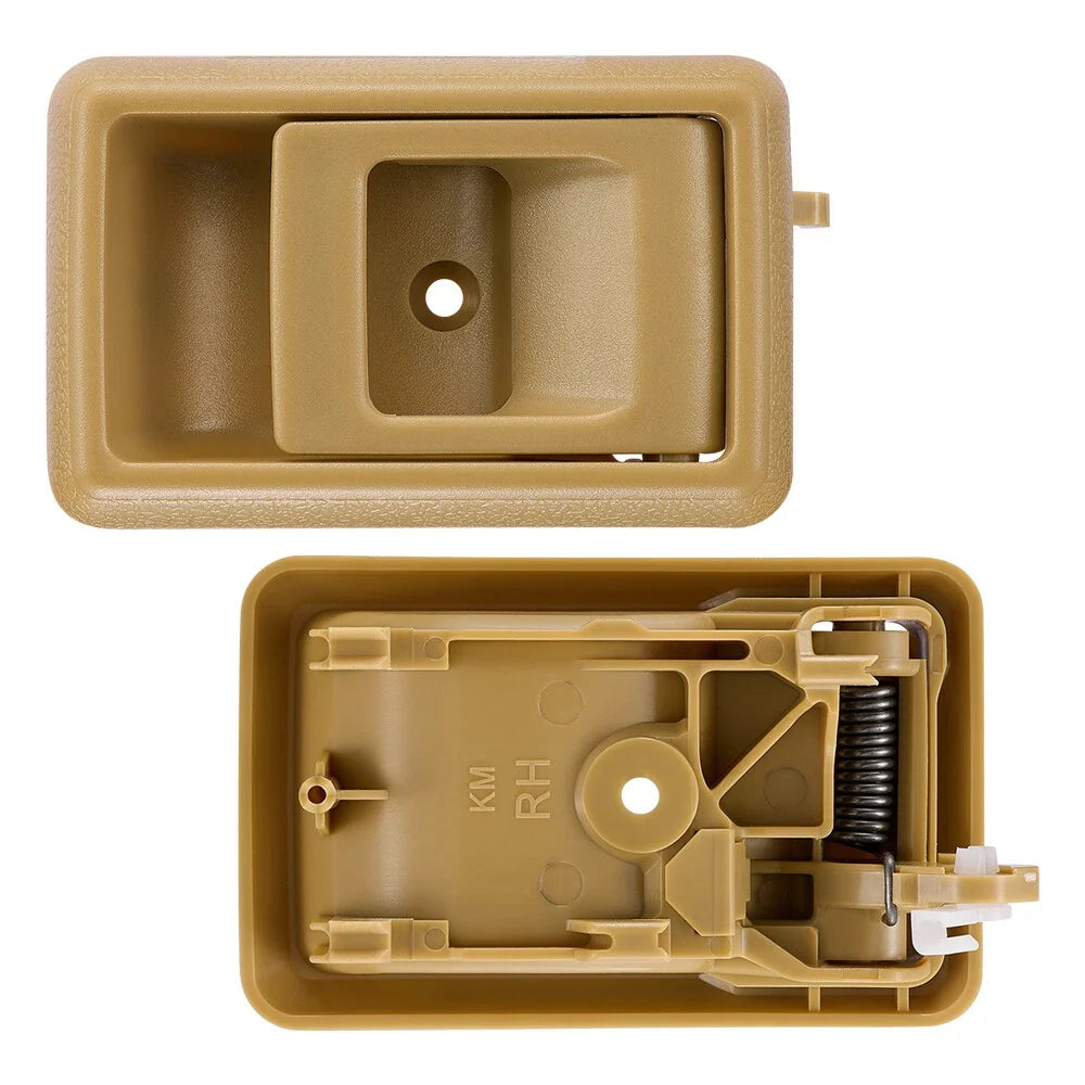 Door Handle Interior Inner Front Left and Right Beige for Toyota Tacoma (1995–2000)