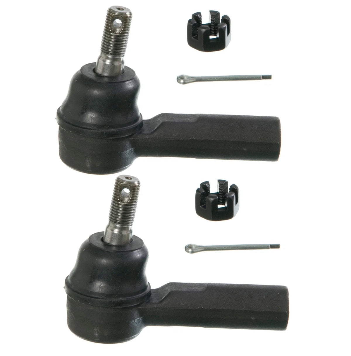 Set of 2 Outer Steering Tie Rod Ends for Nova Prizm xA Celica RAV4