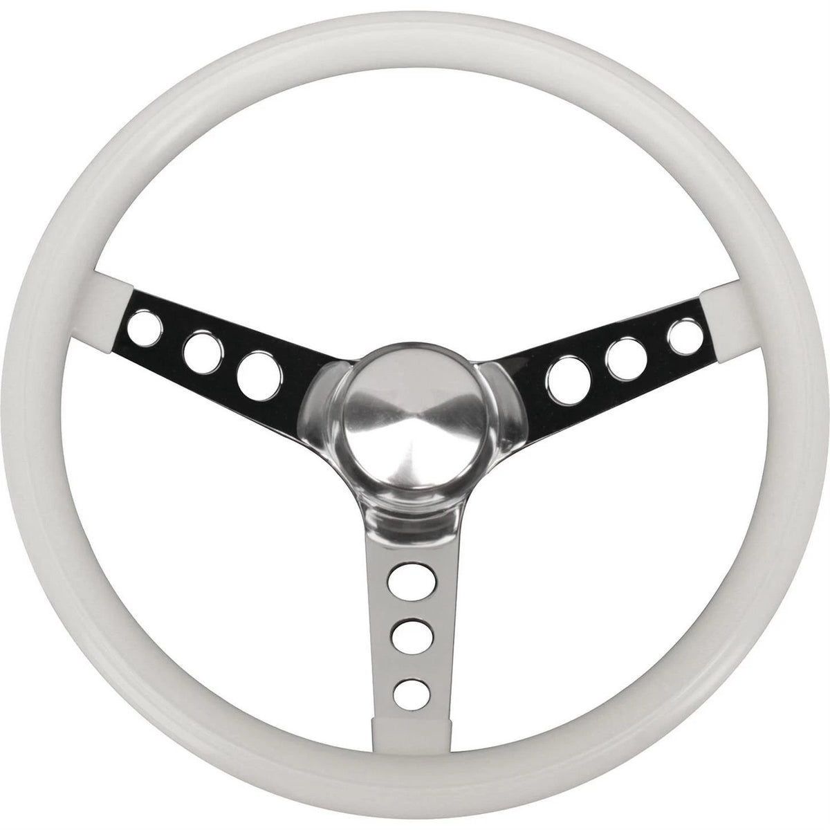 Grant 838W Classic Molded Vinyl Steering Wheel for Universal Vehicles (13.5 In)
