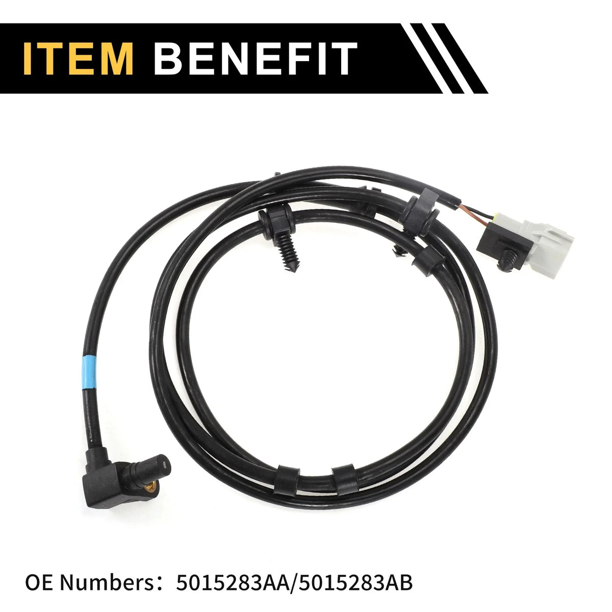 ABS Wheel Speed Sensor No. 5015283AA for Dodge Ram 1500 (2000–2001)