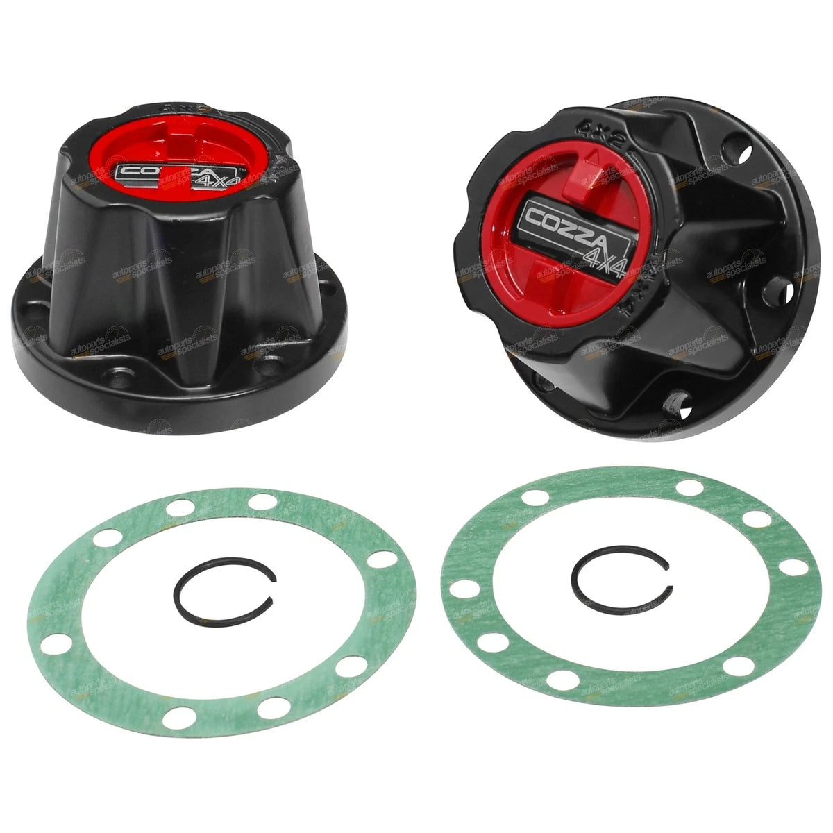 Locking Hub Set - Full Alloy Body Free Wheeling for Suzuki X-90 (1996-1998)