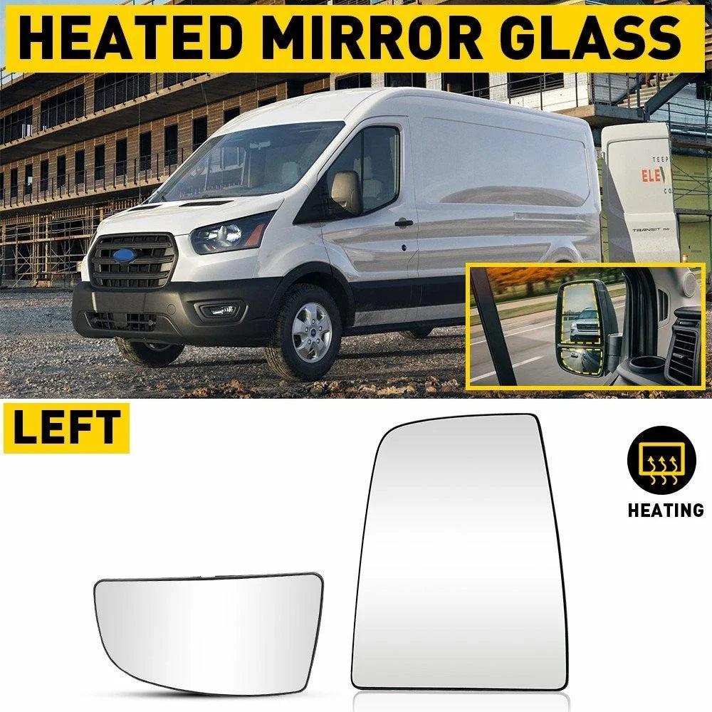 2X Heated Mirror Glass for Ford Transit-150 (2015–2022) EOJ