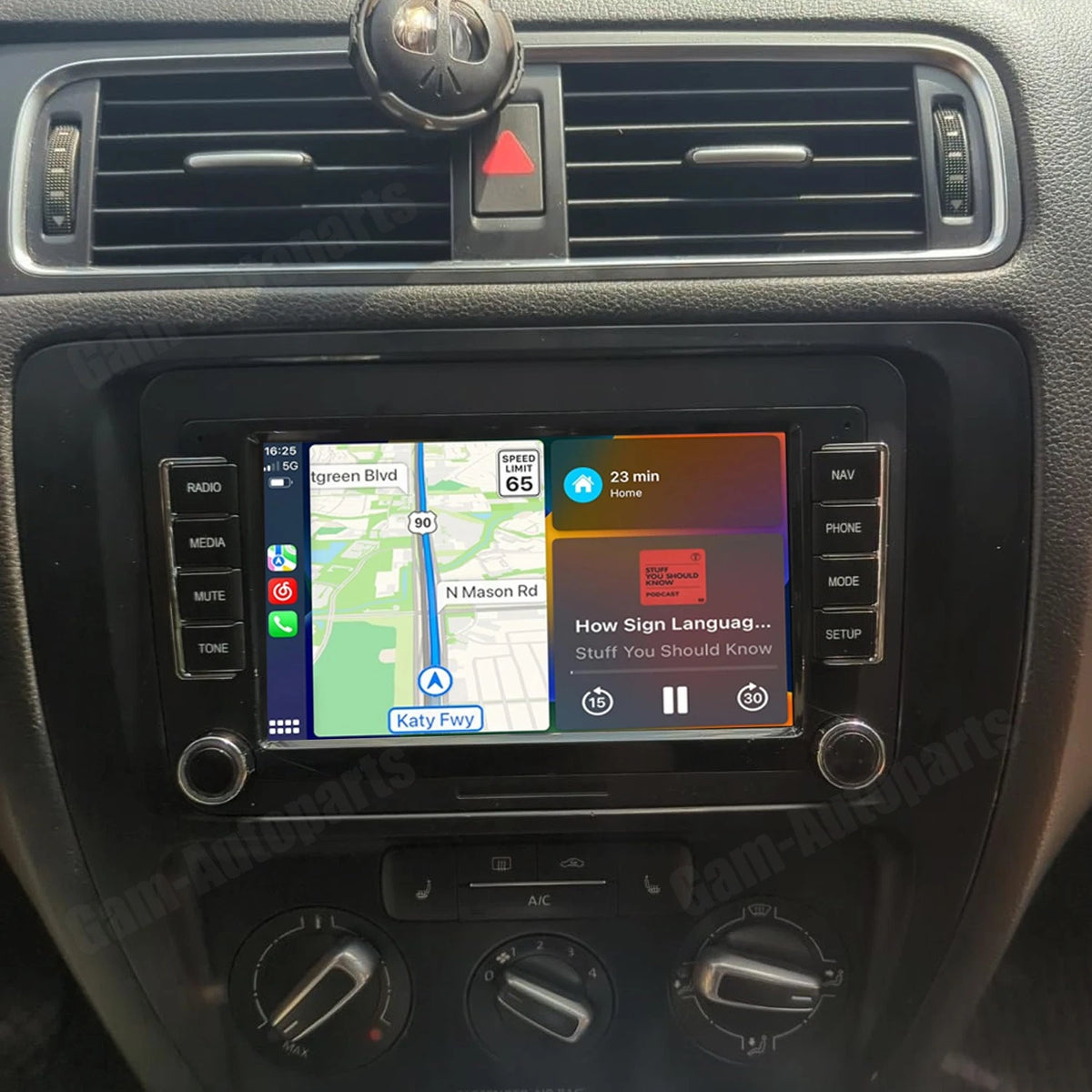 7" Car Stereo Radio GPS for VW Jetta Passat (2013–2013) Apple Carplay Android