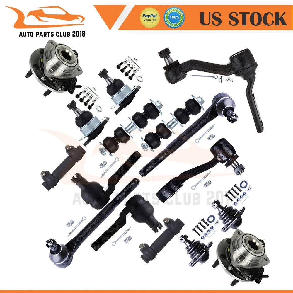 Front Ball Joint Tie Rod Wheel Bearing Hub for Chevrolet Blazer (1997–2005)