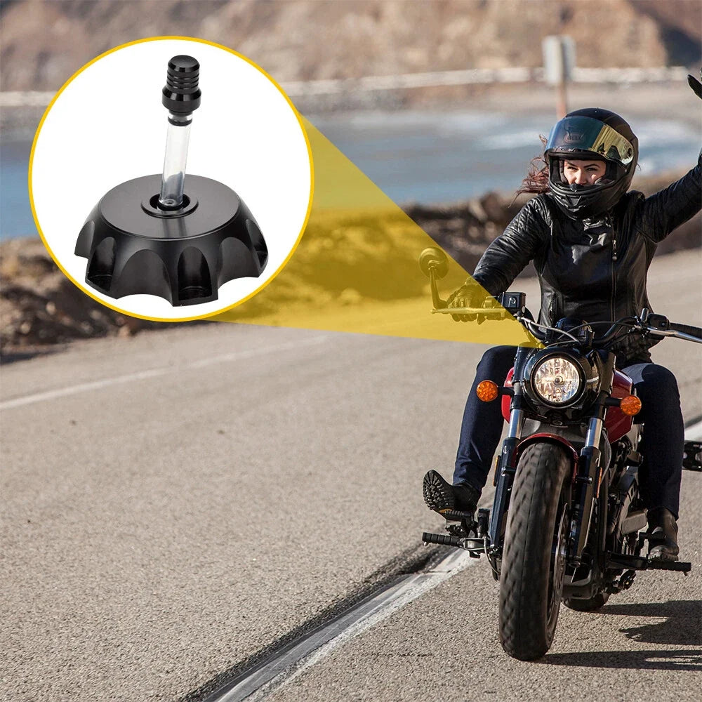 Fuel Gas Tank Cap Air Vent Valve Tube for Yamaha Motorcycle