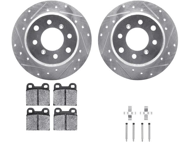 Brake Pad and Rotor Kit for Alfa Romeo GTV (44542NGVC)