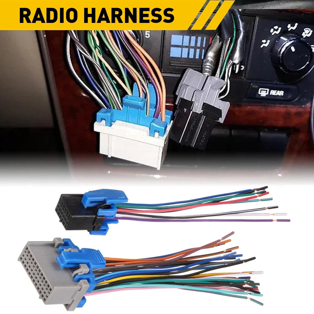 Car Stereo Radio Wiring Harness Adapter Connector for Chevy Silverado (2003–2007)