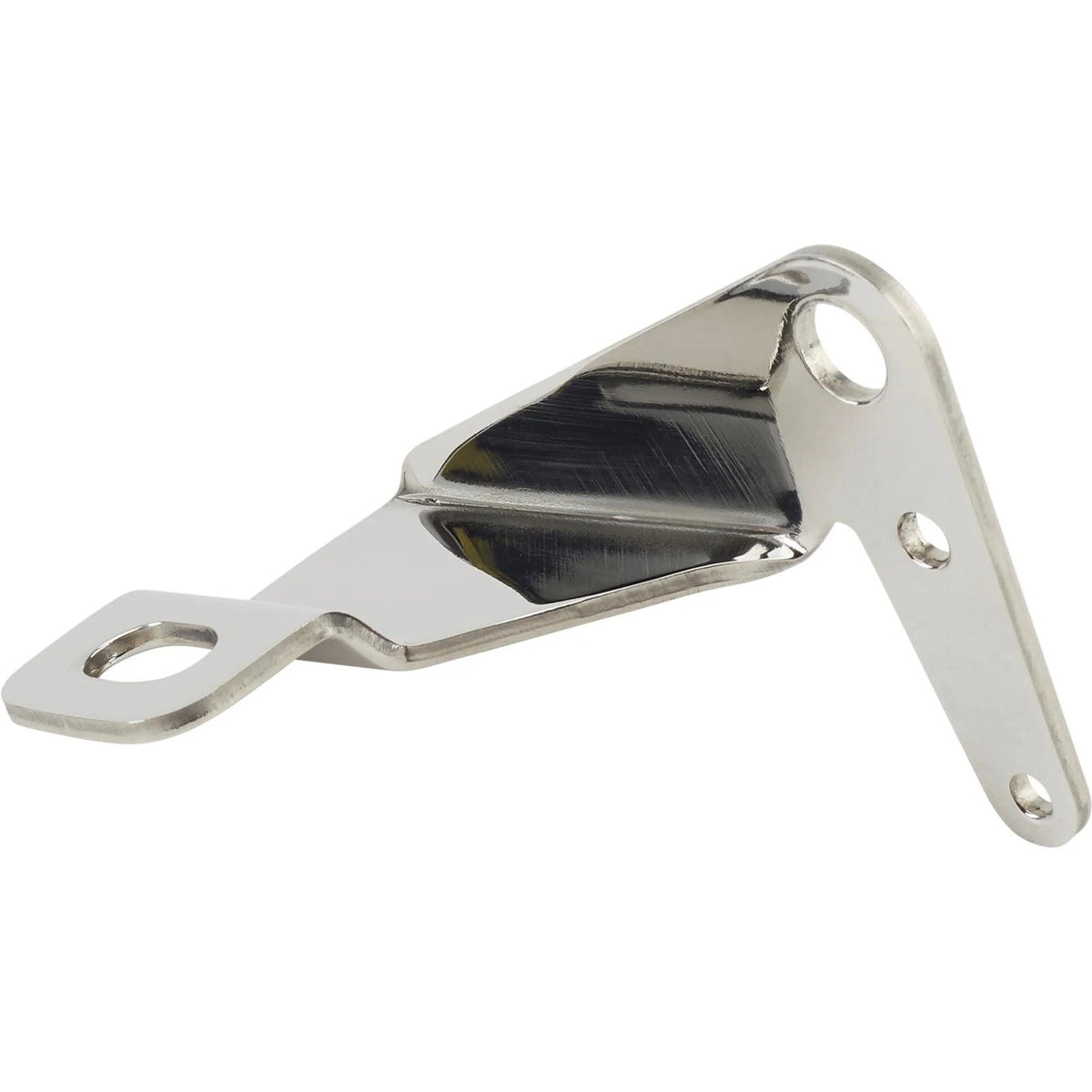 Polished Stainless Carburetor Throttle Cable Bracket for 4914001