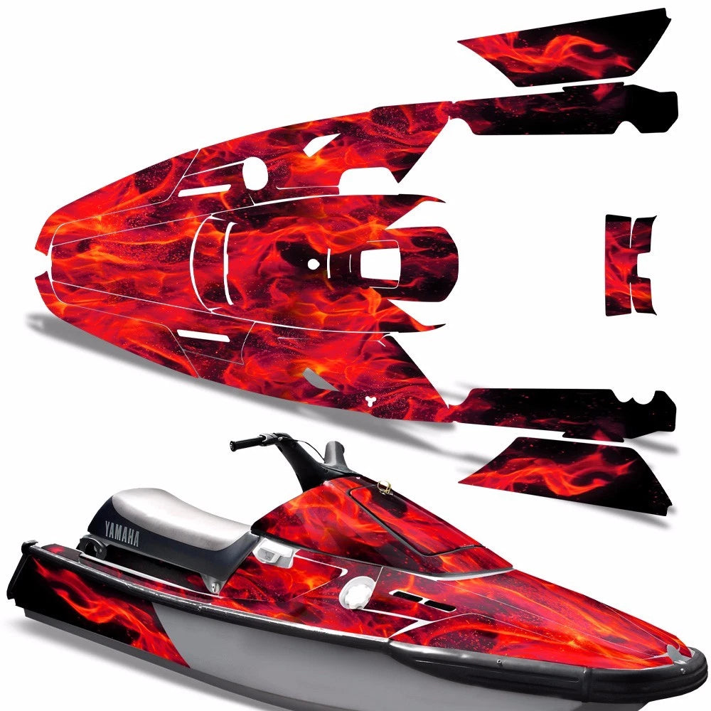 Jet Ski Graphics Stickers Decal for Yamaha Wave Runner III (1991–1996)