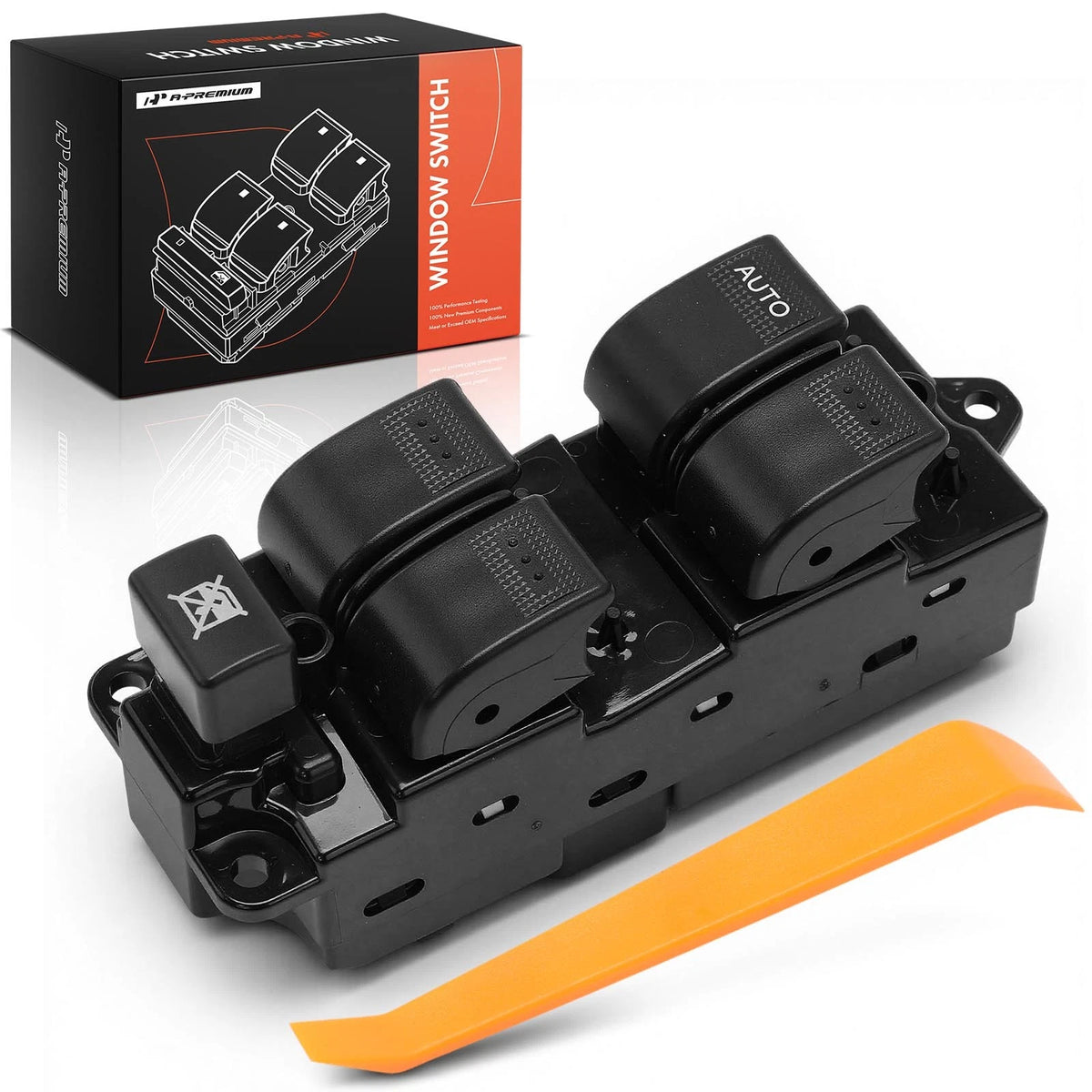 Front Left Power Window Switch for Mazda 6 (2003–2005) GJ6A66350A, GK2A66350, 901-902