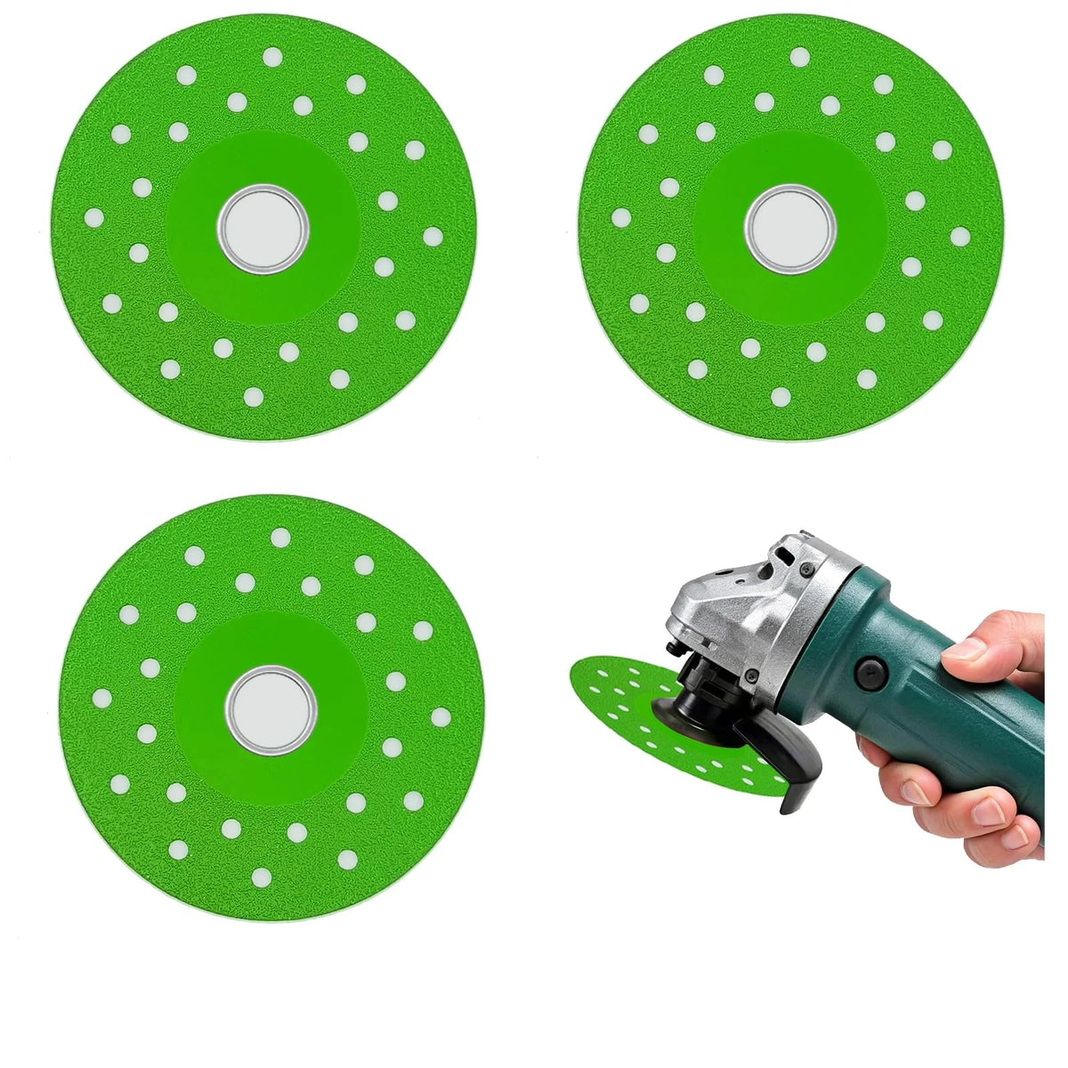 3X Glass Cutting Discs for Angle Grinder (4 inches)