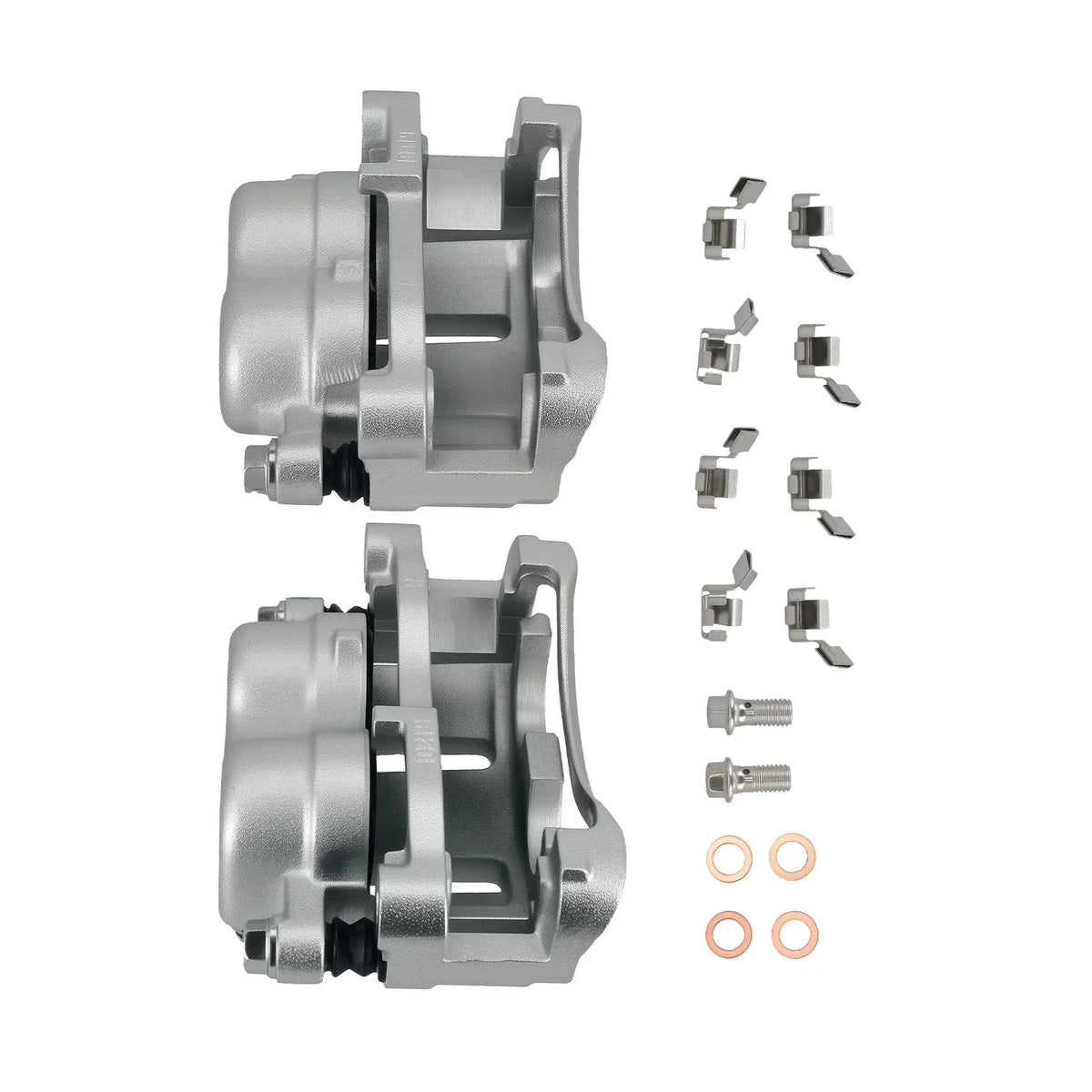 Front Complete Brake Caliper Set for Chevrolet S10 GMC Jimmy (1998–2004) w/Bracket
