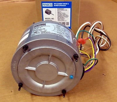 Fasco D7909 AC Condenser Fan Motor for Air Conditioner (1/4 HP, 1075 RPM)