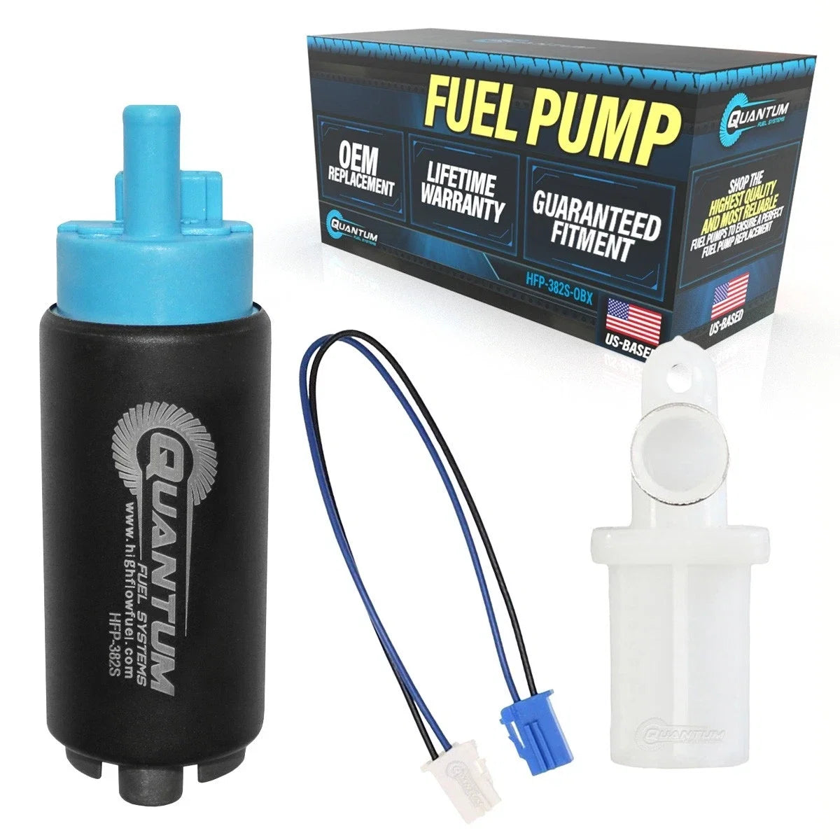 QFS Marina Fuel Pump for Yamaha 115 150 200 225 250 300 (2004–2021)