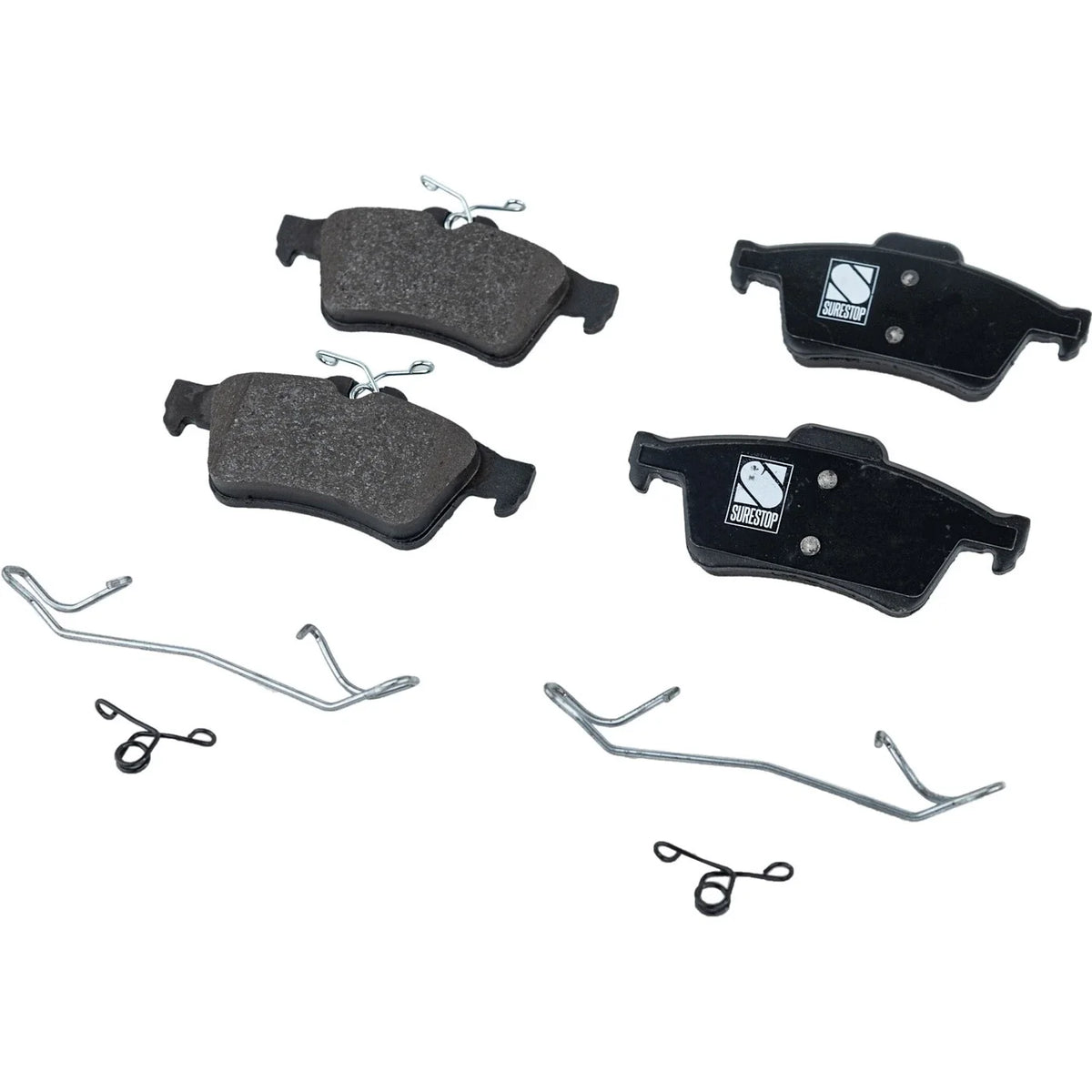 Set of 4 NAO Brake Pads for Saab 9-3 (2006–2011)