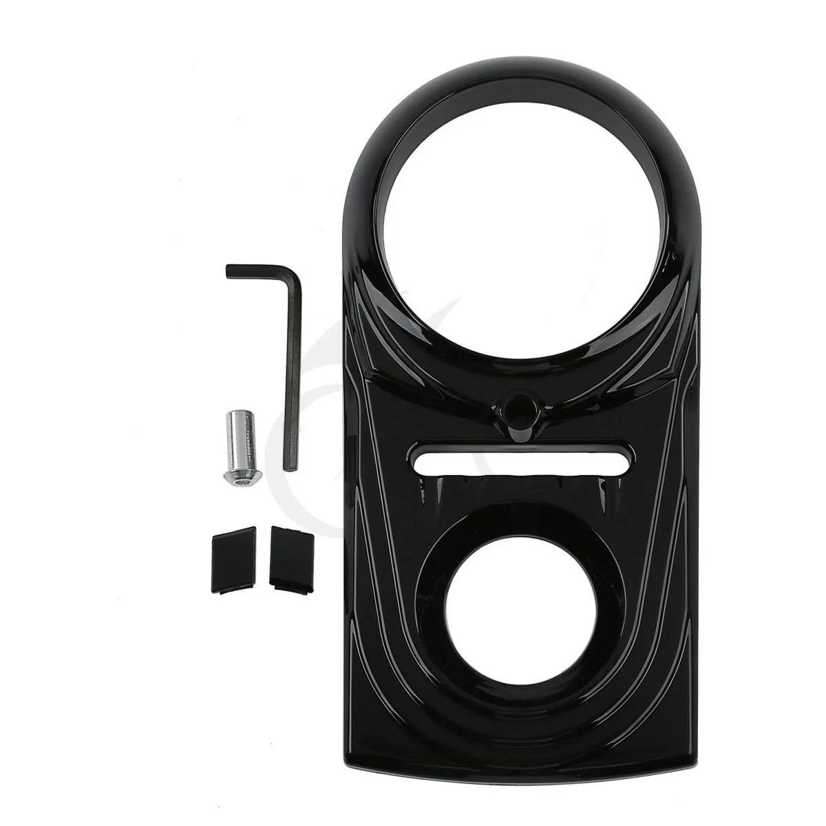 Dash Panel Insert Cover for Harley Softail (2000–2017), Dyna Wide Glide (1993–2003)
