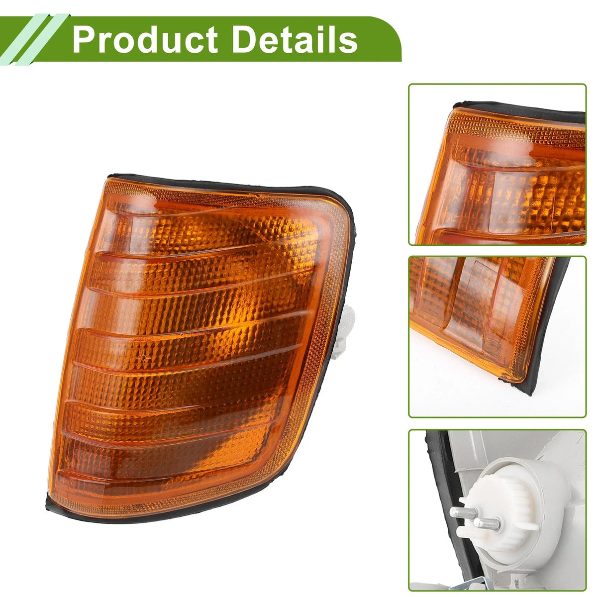 1 Pc Left Corner Signal Light Cover for Mercedes-Benz (1984–1996) No. 1248260943