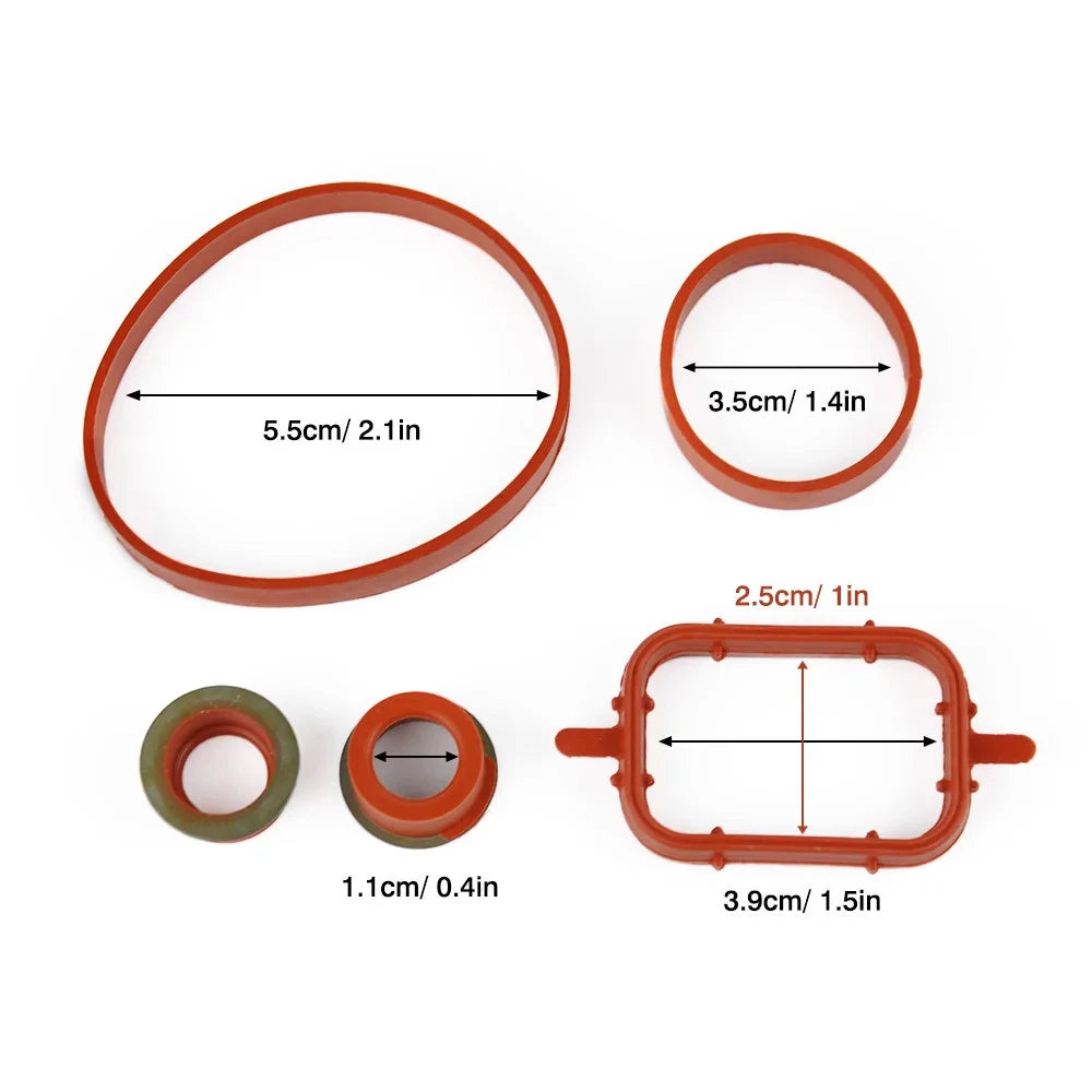 Intake Inlet Manifold Gasket Seals for BMW X6 E71, E72 (2008)