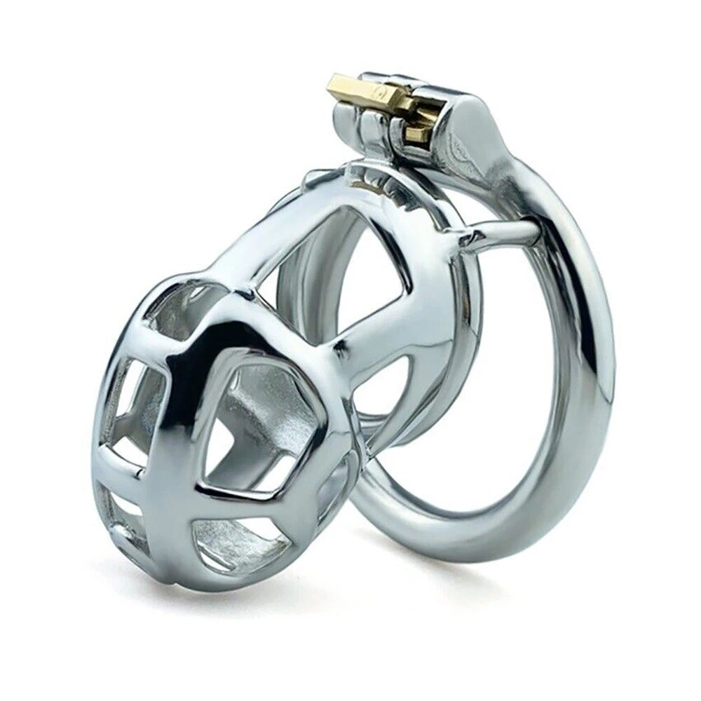 Stainless Steel Male Chastity Device Mamba Cage for Men