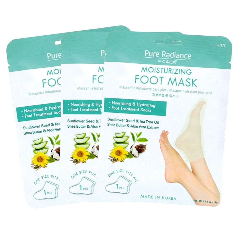 Moisturizing Foot Mask Socks for All Models (Pack of 3)