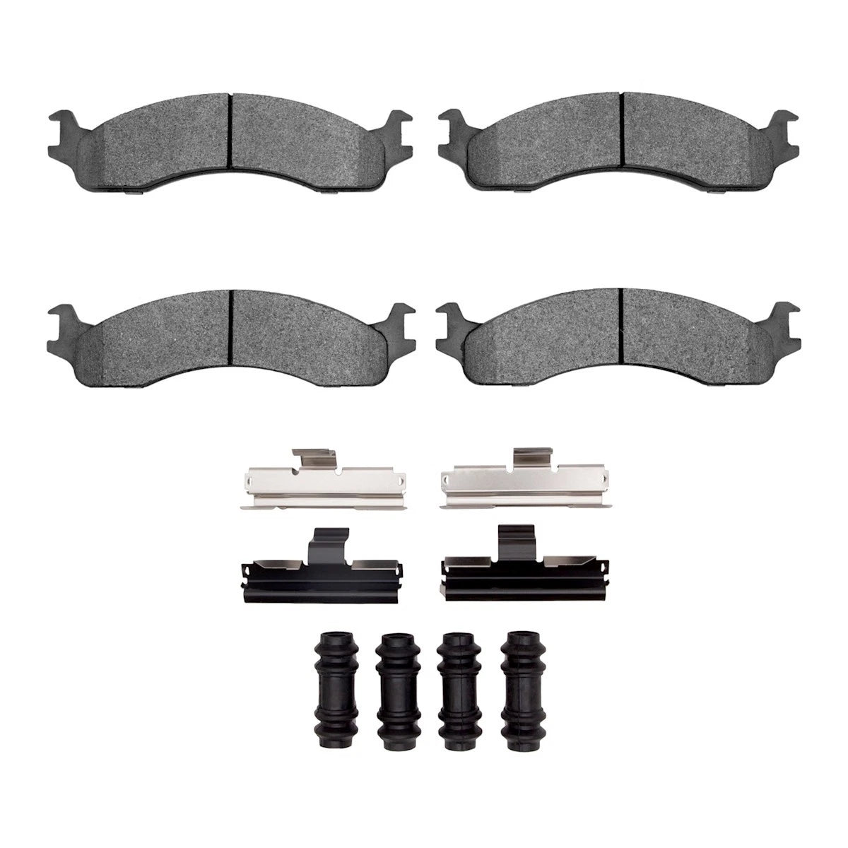 2X Brake Pad Set for Ford E350 Van E150 E250 (1996–2007) 2214-0655-01