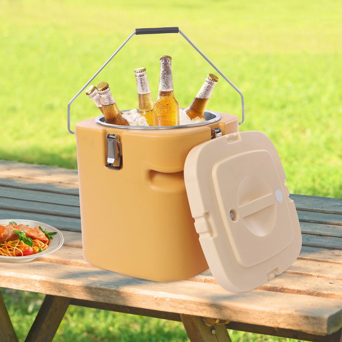 5 Gallon Insulated Soup Container for Catering