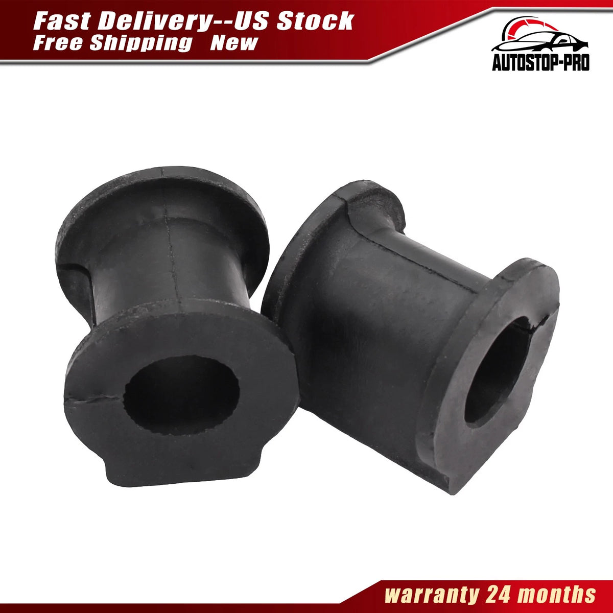 2X Front Sway Bar Bushing for Suzuki SX4 (2007–2014) 42431-79J00, 42431-80J00