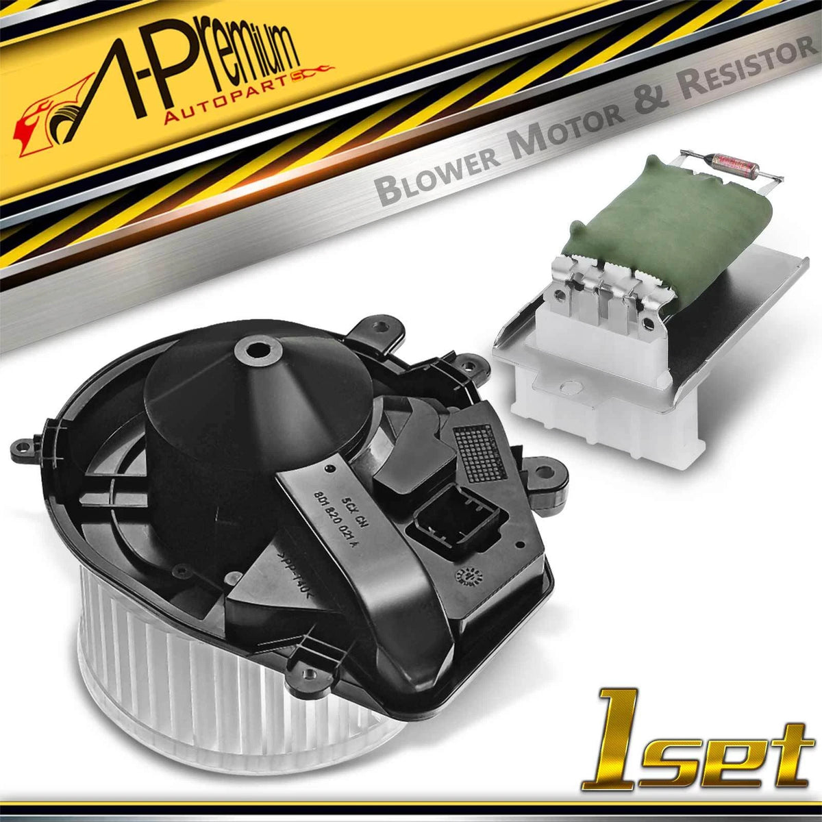 Front HVAC Blower Motor Kit for Volkswagen Passat (8D1820021A, 8D1820021C)