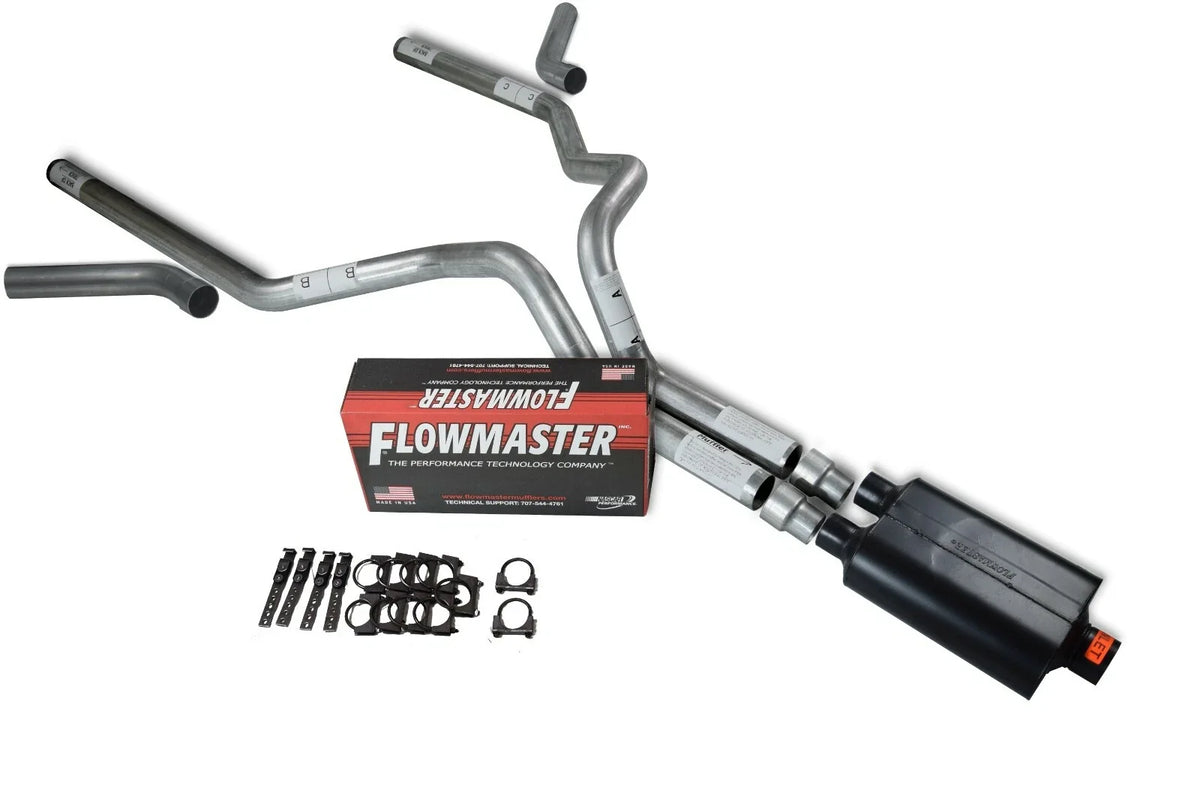 3" Dual Exhaust Kit for Chevy GMC 1500 (1988–1995) - Flowmaster Super 40