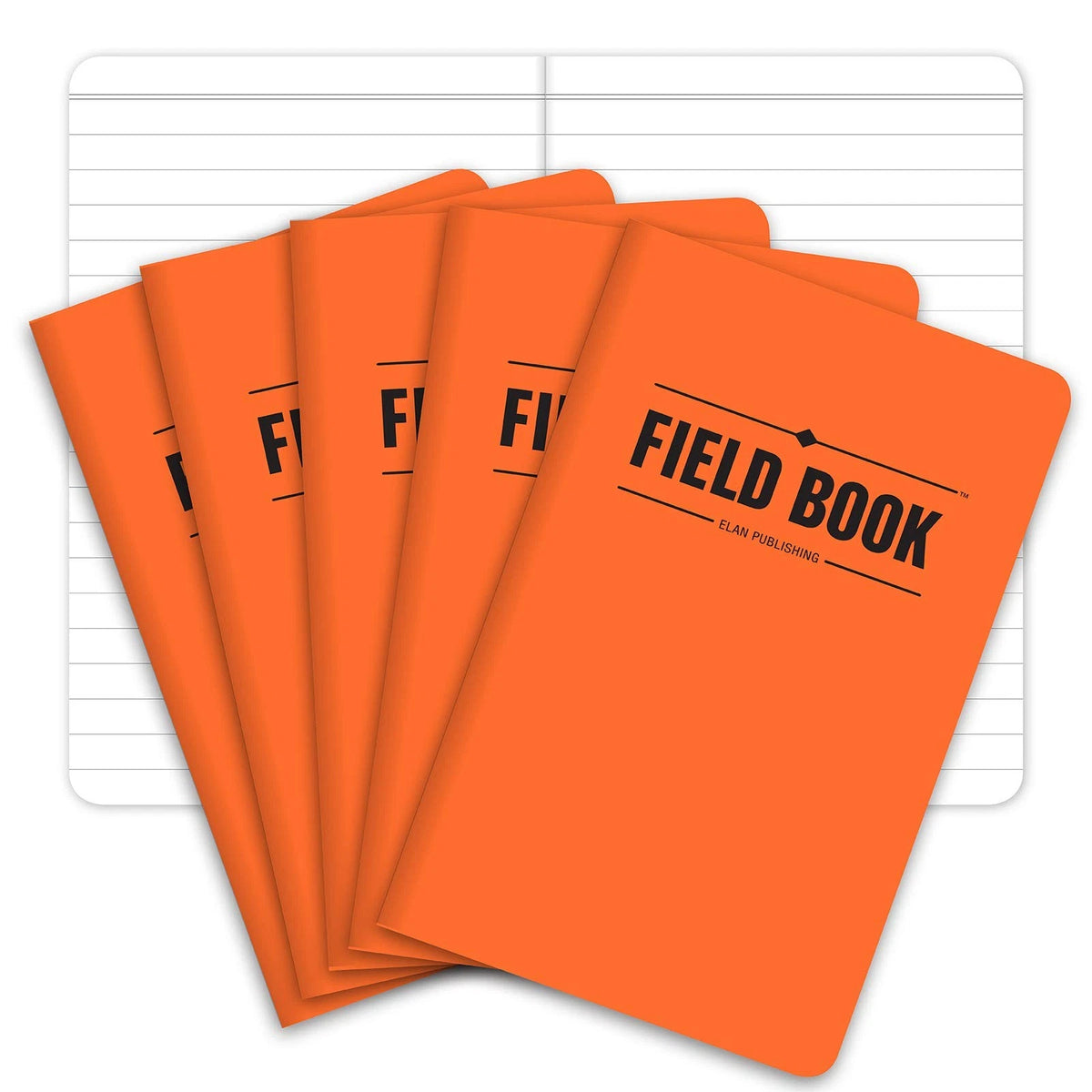 Field Notebook for Elan Publishing Company (3.5" x 5.5", Orange)