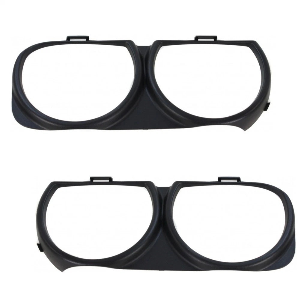 Headlight Bezel Pair for Dodge Challenger (2015–2022) LLX-PAIR-CH2510102-CL360A70, CH2510102