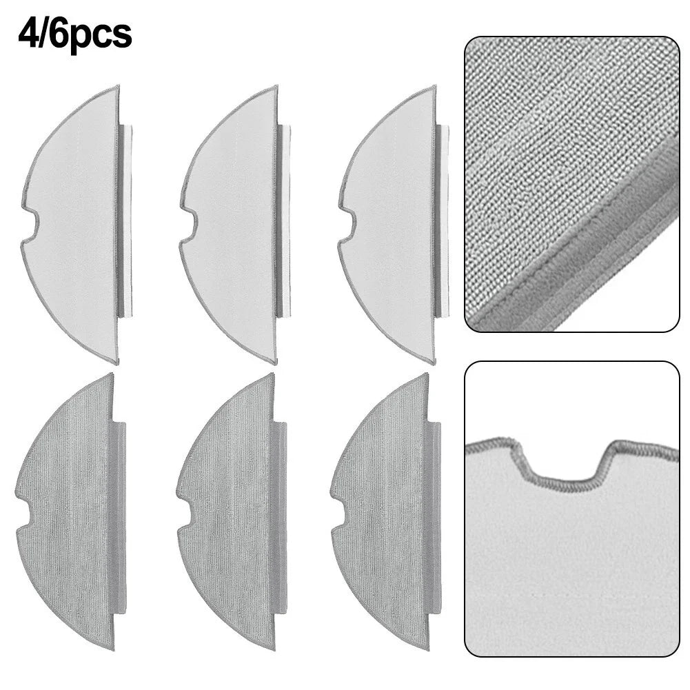 Mopping Cloths for Sweeper Accessories (Reusable, Washable, Microfiber)