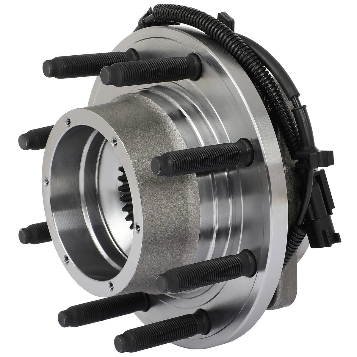 2X Front Wheel Hub & Bearing Assembly for Ford F-250 Super Duty (2017–2020) 4WD