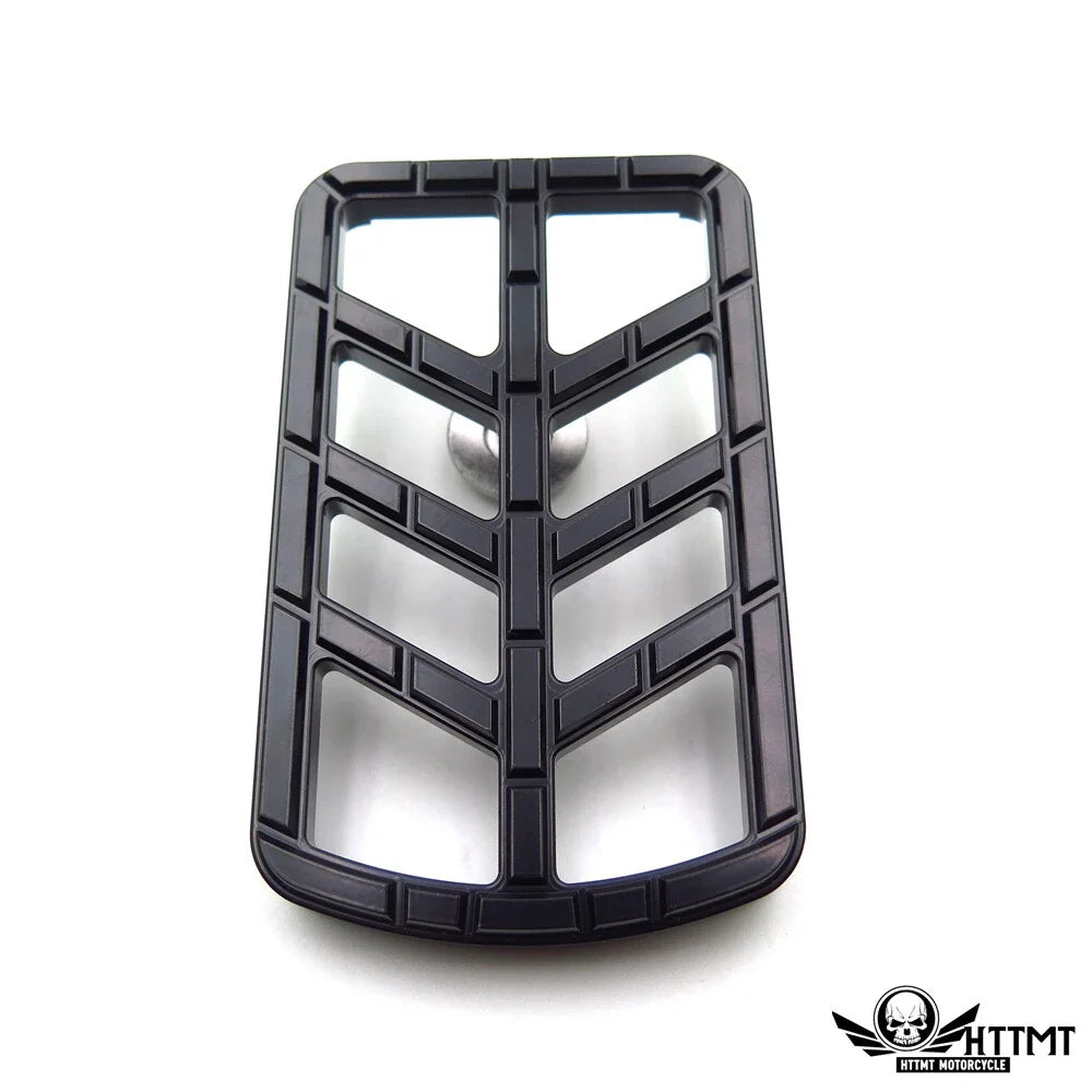 Black Dominator Brake Pedal Pad for Harley Dyna Softail Touring Freewheeler (2016–2023)
